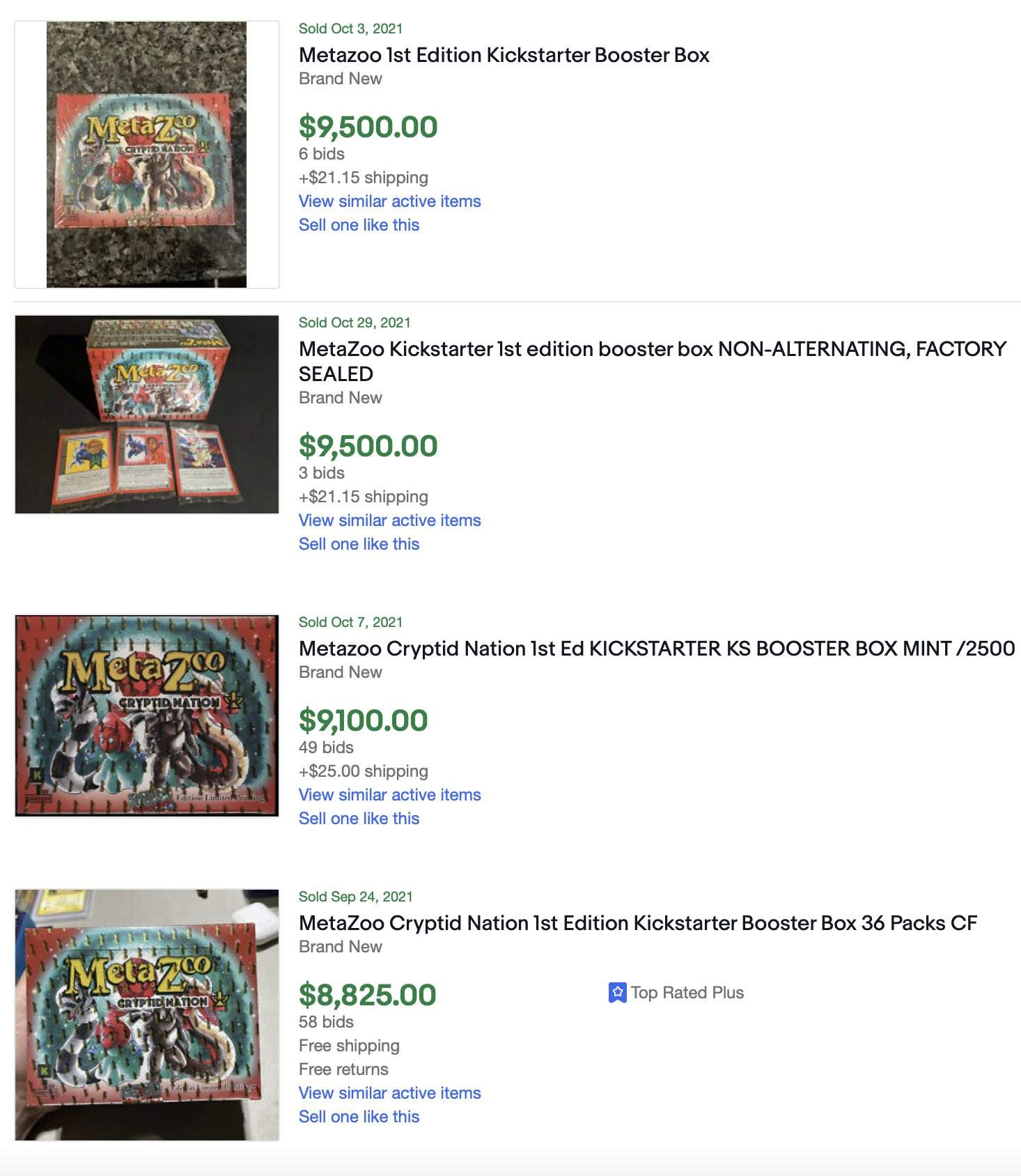 thumbnail image 2 of MetaZoo Base Set Booster Box (2025) – Factory Sealed, English, Standard Cards 2 of 6