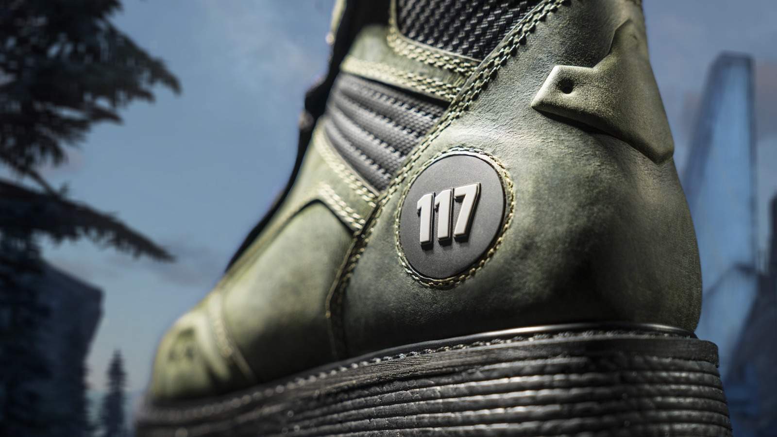Promotional Image of the Wolverine 117 Halo Boot