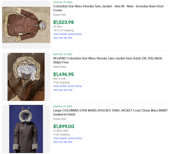 Columbia Ahsoka Tano Jacket