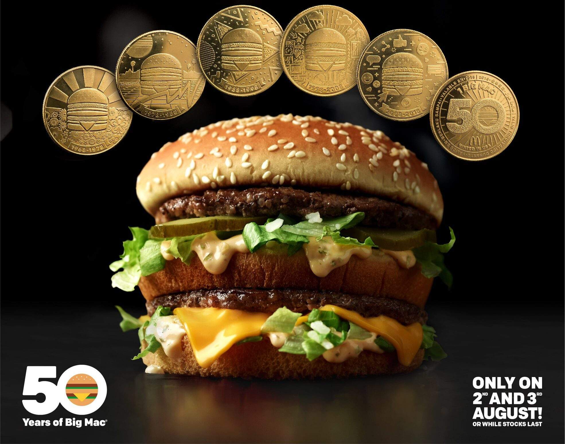 MacCoin 50 Anniversary Mac Coin