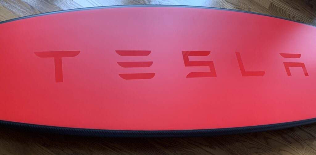 Tesla Surfboard Elon Musk