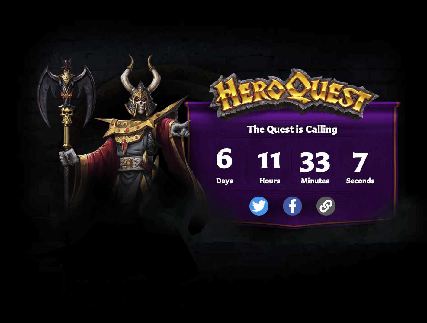 HeroQuest Countdown Timer