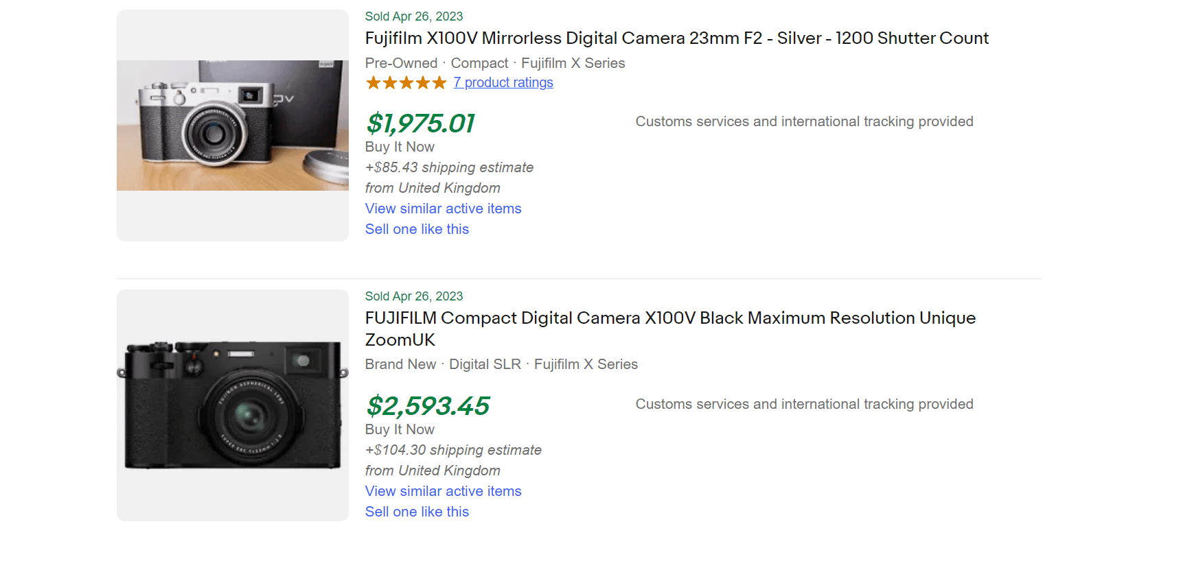 Fujifilm X100V For Sale eBay