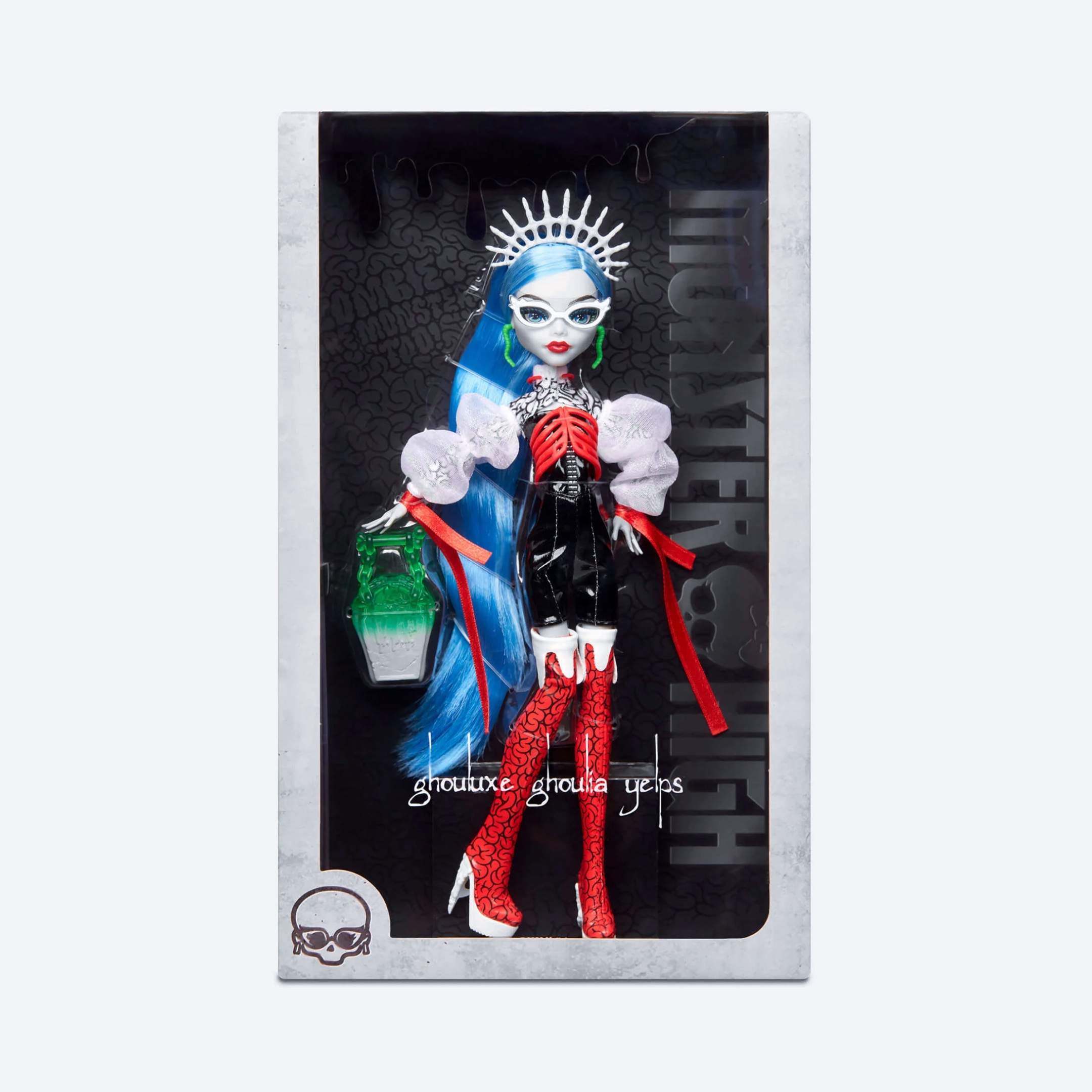 Ghoulia Yelps Collectors Doll Box Back
