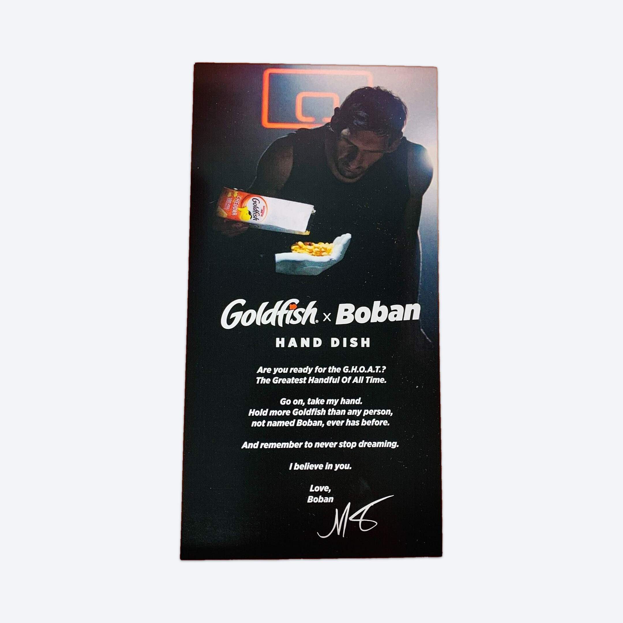 goldfish boban signed