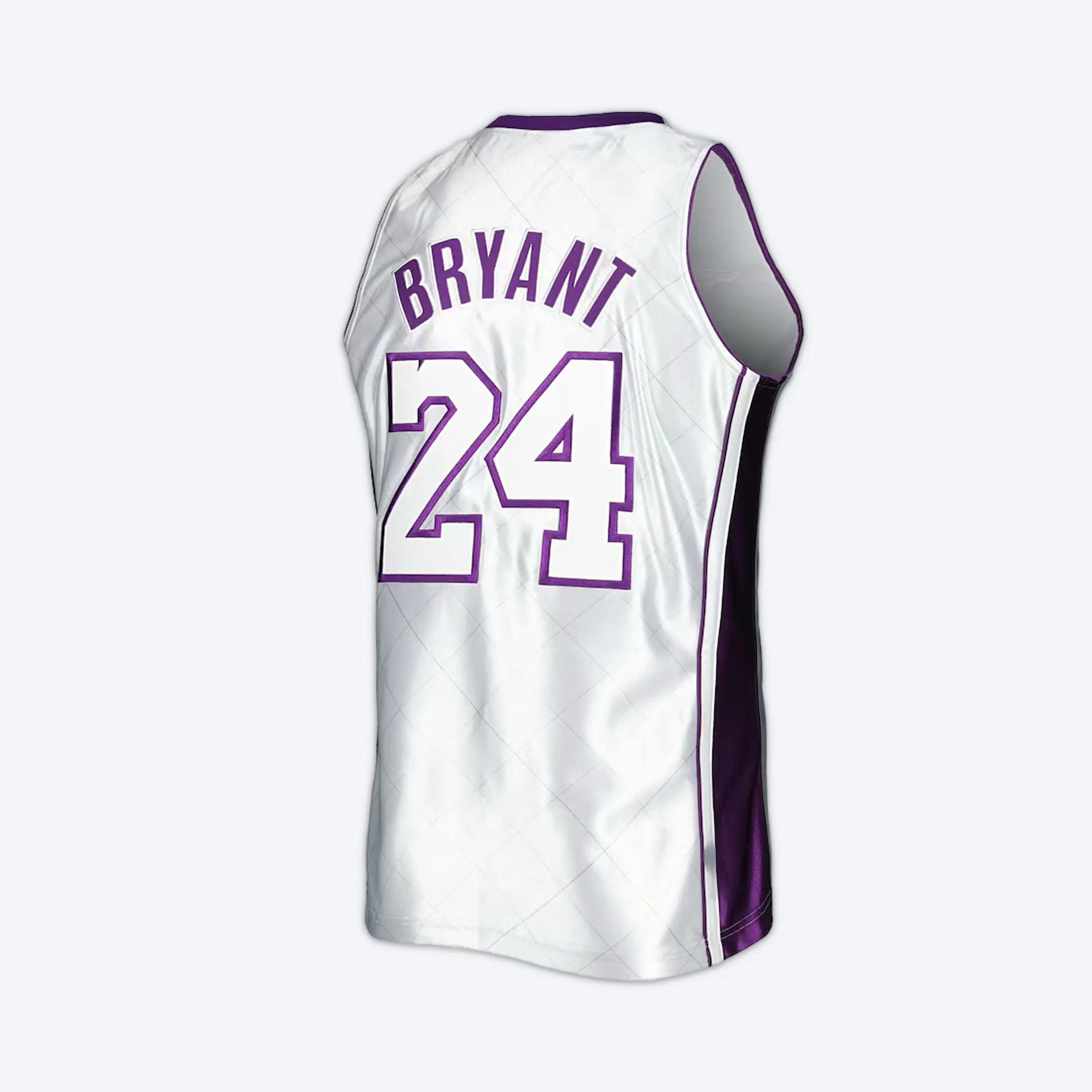 Kobe platinum 75th jersey back