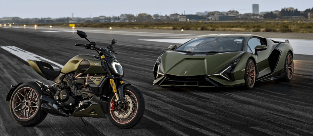 Ducati 1260 Diavel Lamborghini Lambo Bike