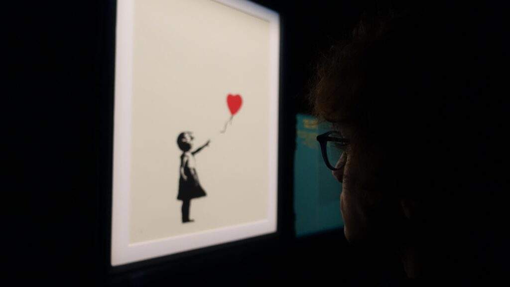 Banksy Print Girl With Balloon Love Is In The Bin