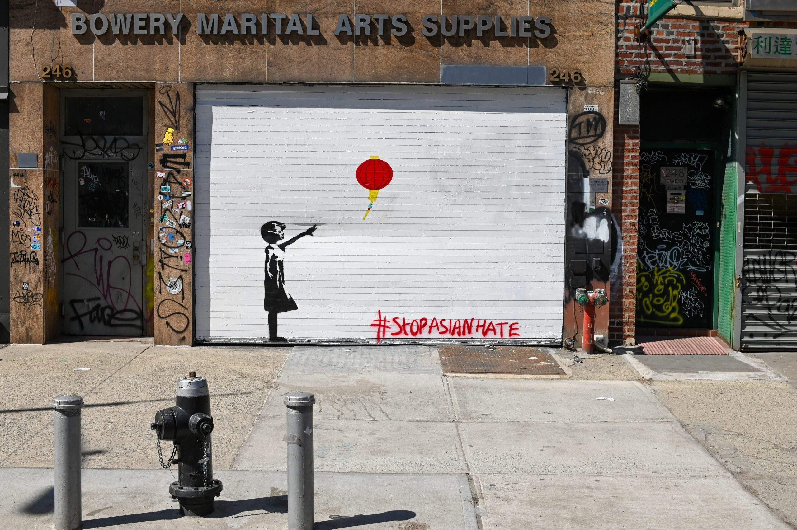 Banksy Print Girl With Balloon Bucharest