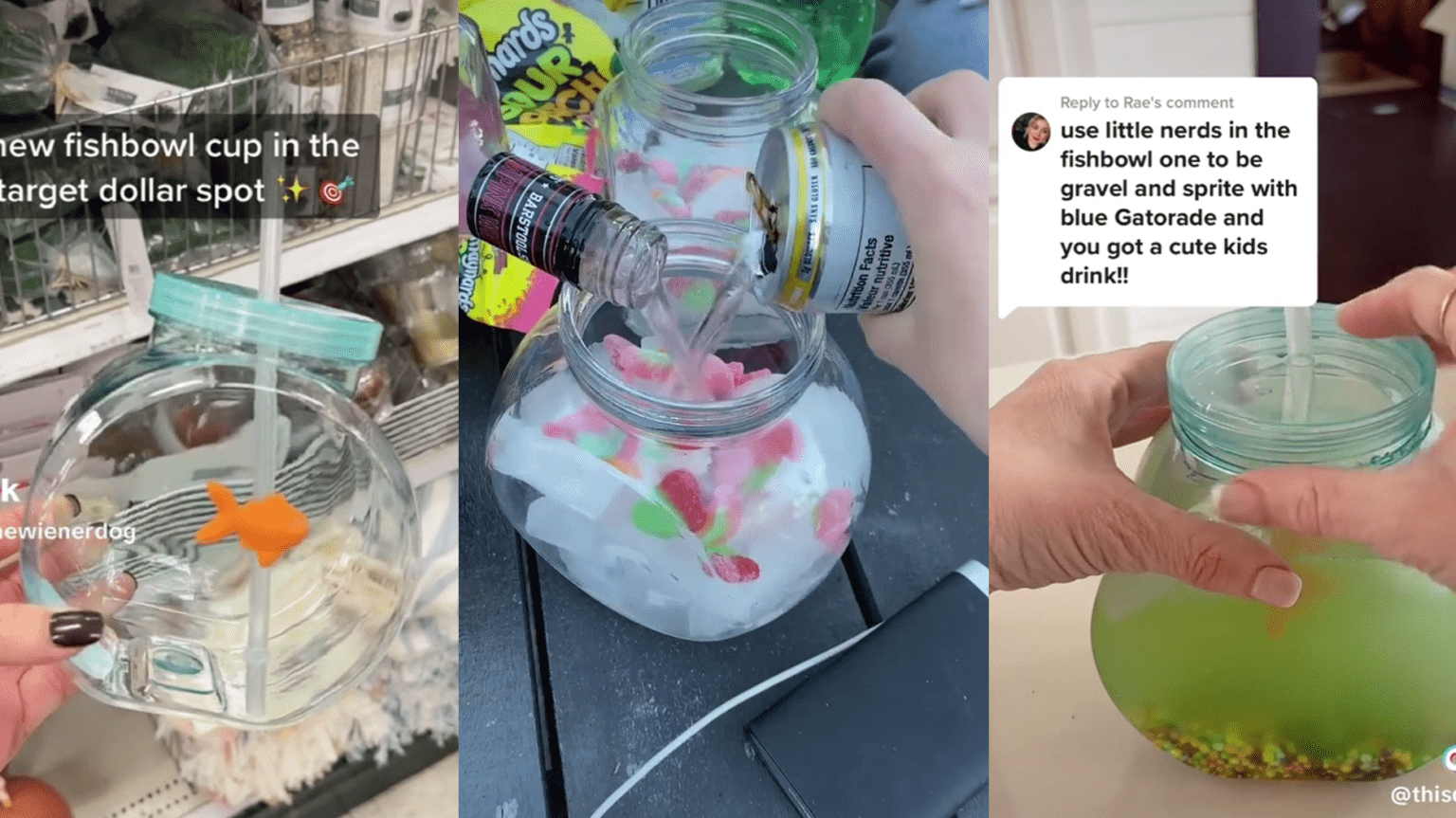 Want to Make 20? Buy this Fishbowl Cup and Straw at Target Resell