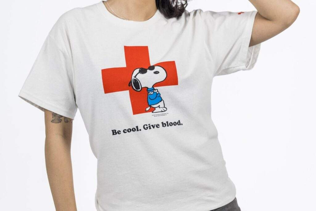 Red Cross Snoopy Shirt Reseller
