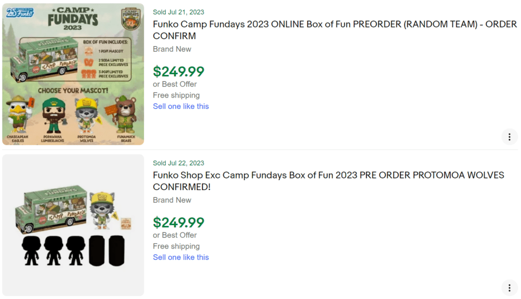 Funko Fundays Boxes of Fun are Blowing Up on eBay Resell Calendar