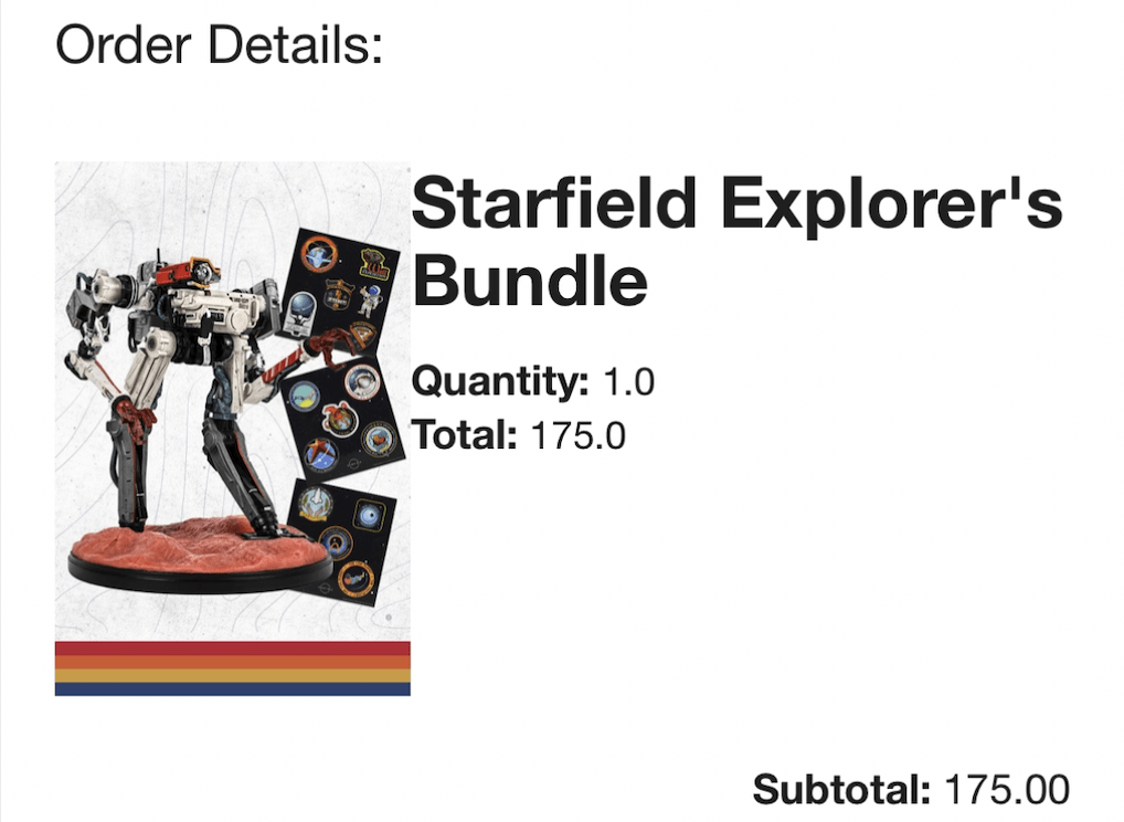 starfield explorers bundle preorder