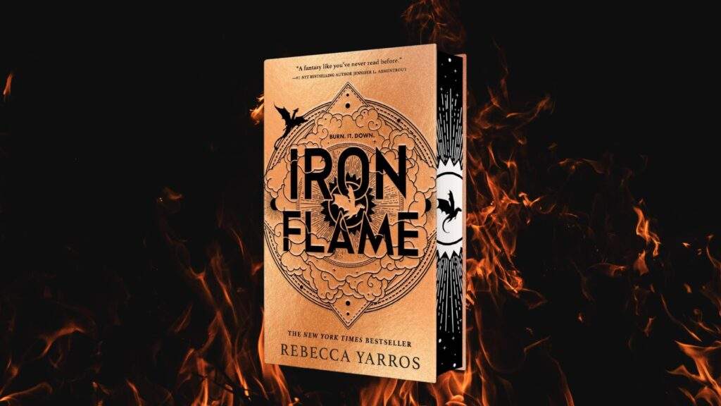 Signed Iron Flame Book Reseller