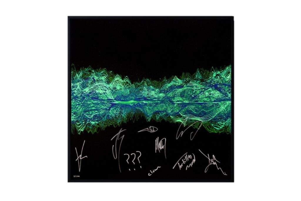 Slipknot Signed Duality Print Reseller