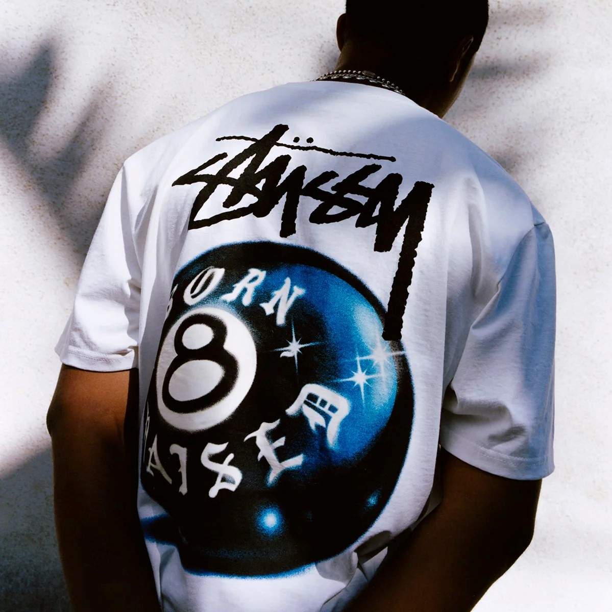 Stussy Born x Raised 8 Ball Tee 