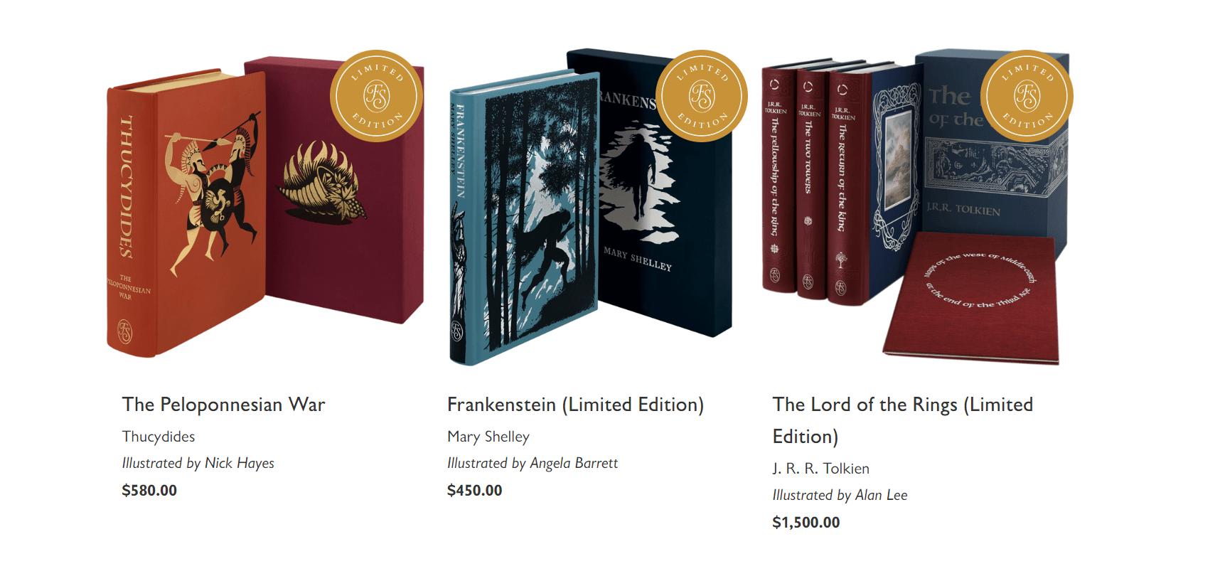 Resell Special Edition Books Folio