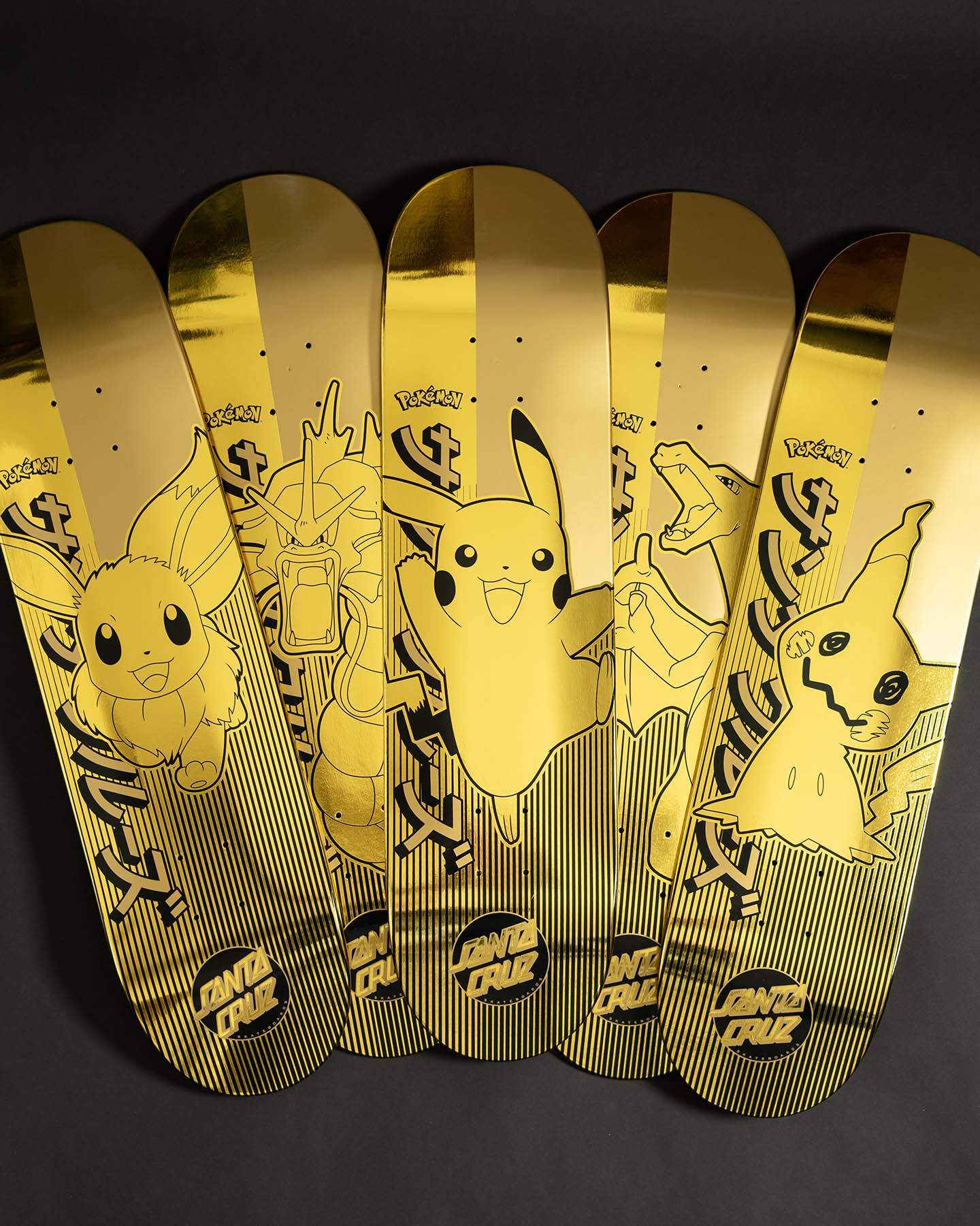 Pokemon Santa Cruz Skateboards Are a Smash Hit With Resellers