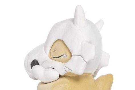 Sleeping Cubone Plush Tear