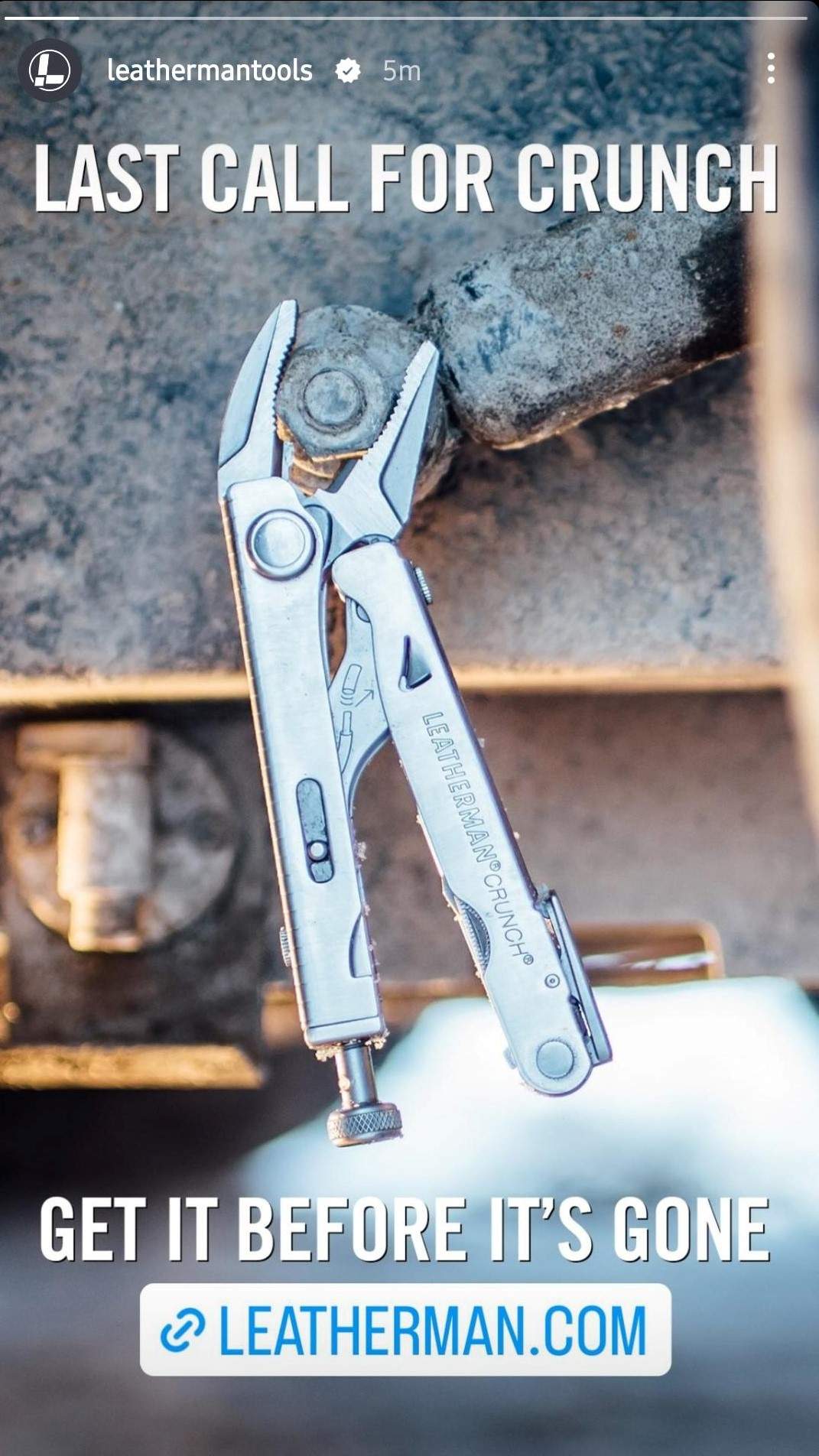 Leatherman Crunch Discontinued Instagram