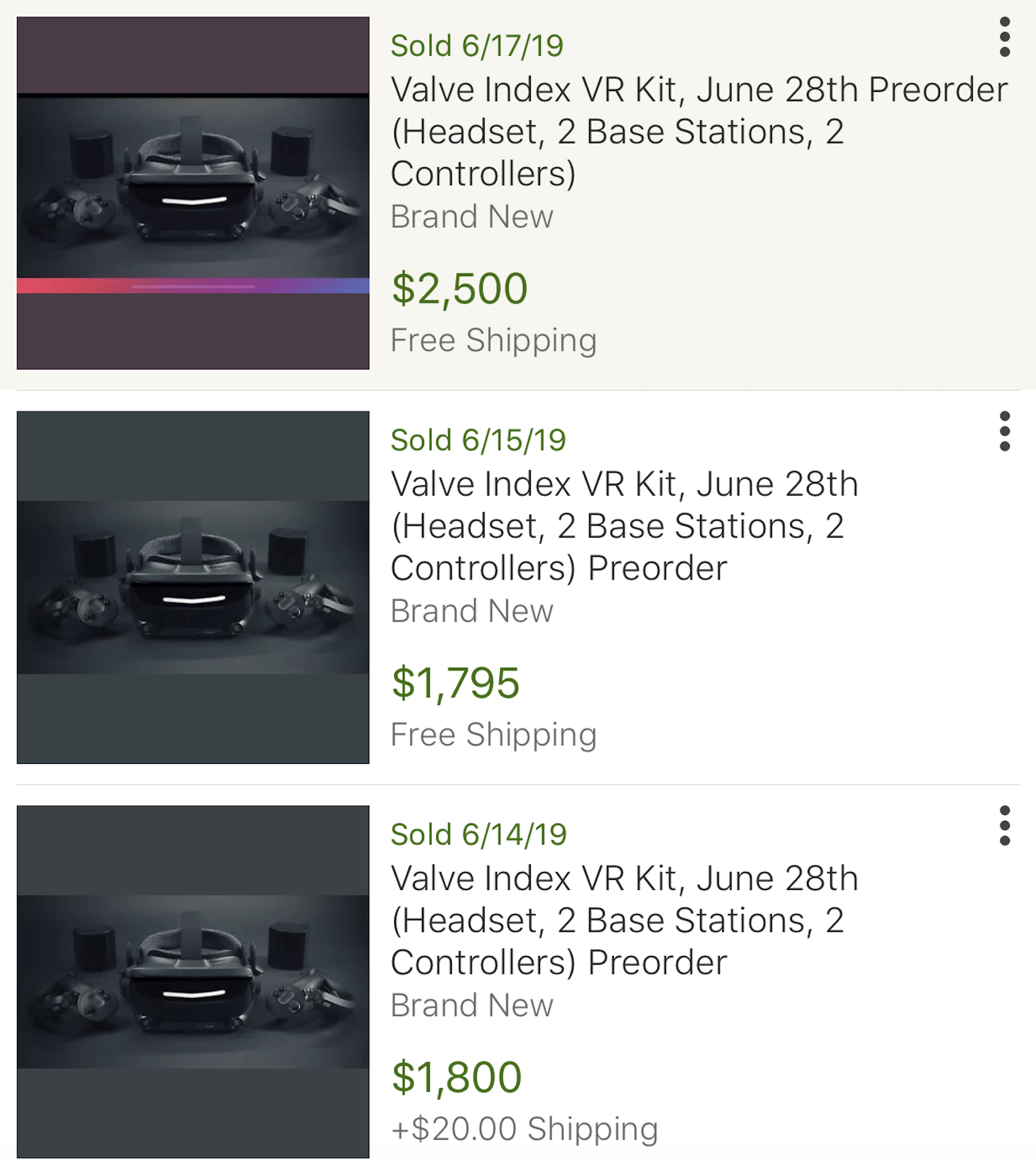 Valve Index Resellers Apple Vision Pro