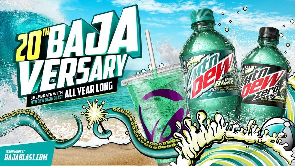 Baja Blast 20th Anniversary Reseller
