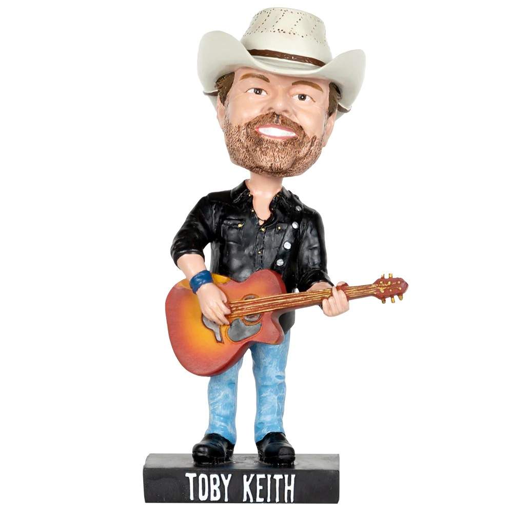Official Toby Keith Bobblehead Ceramic