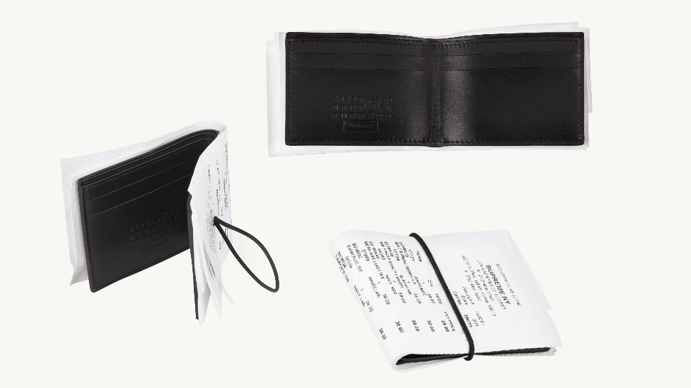 Supreme MM6 Receipt Wallet Details