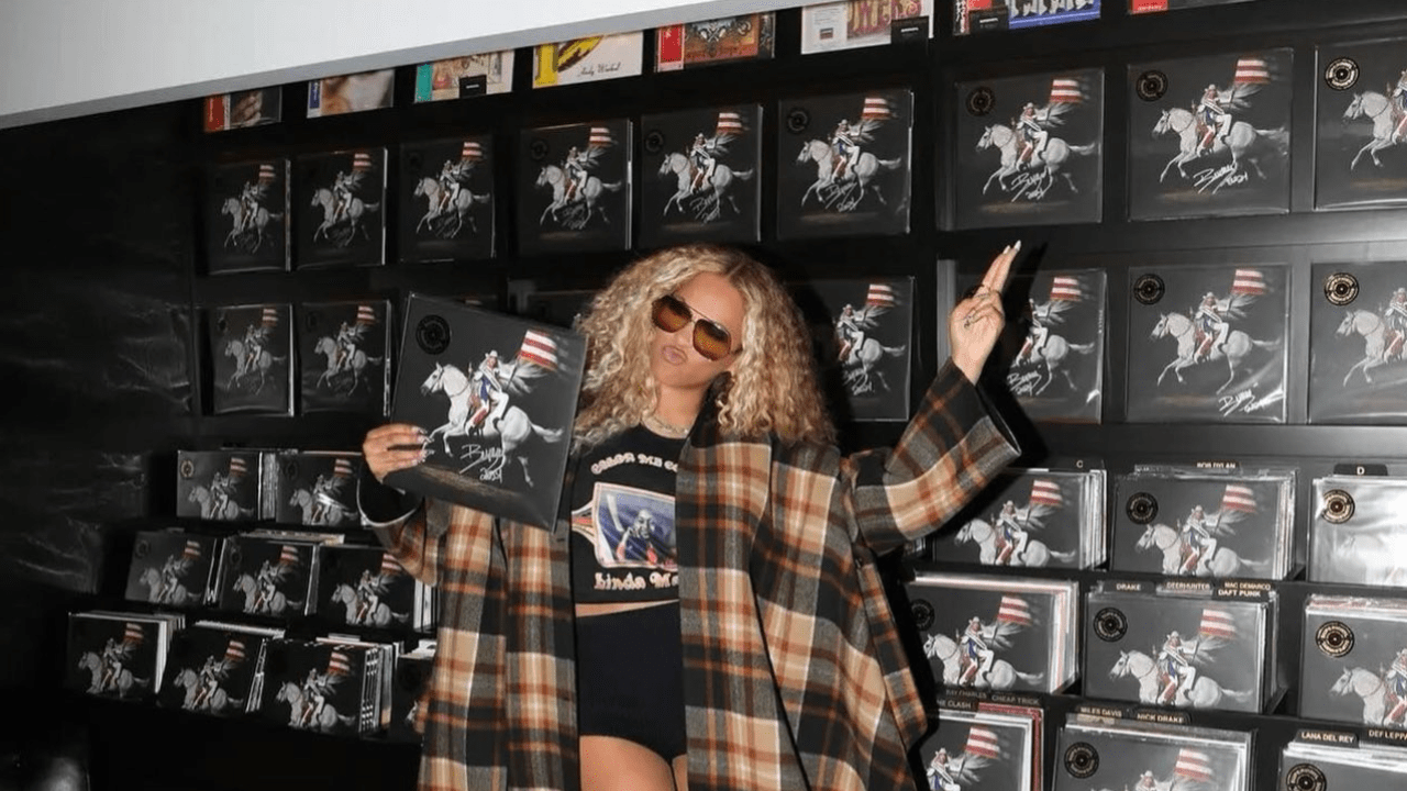 Beyonce Signed Vinyl Cowboy Carter Reseller
