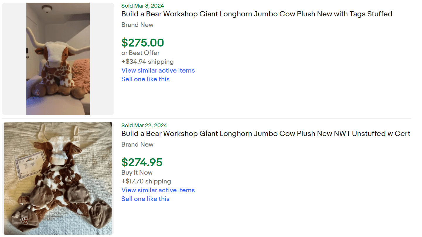 Jumbo Longhorn Plush for Sale Reseller