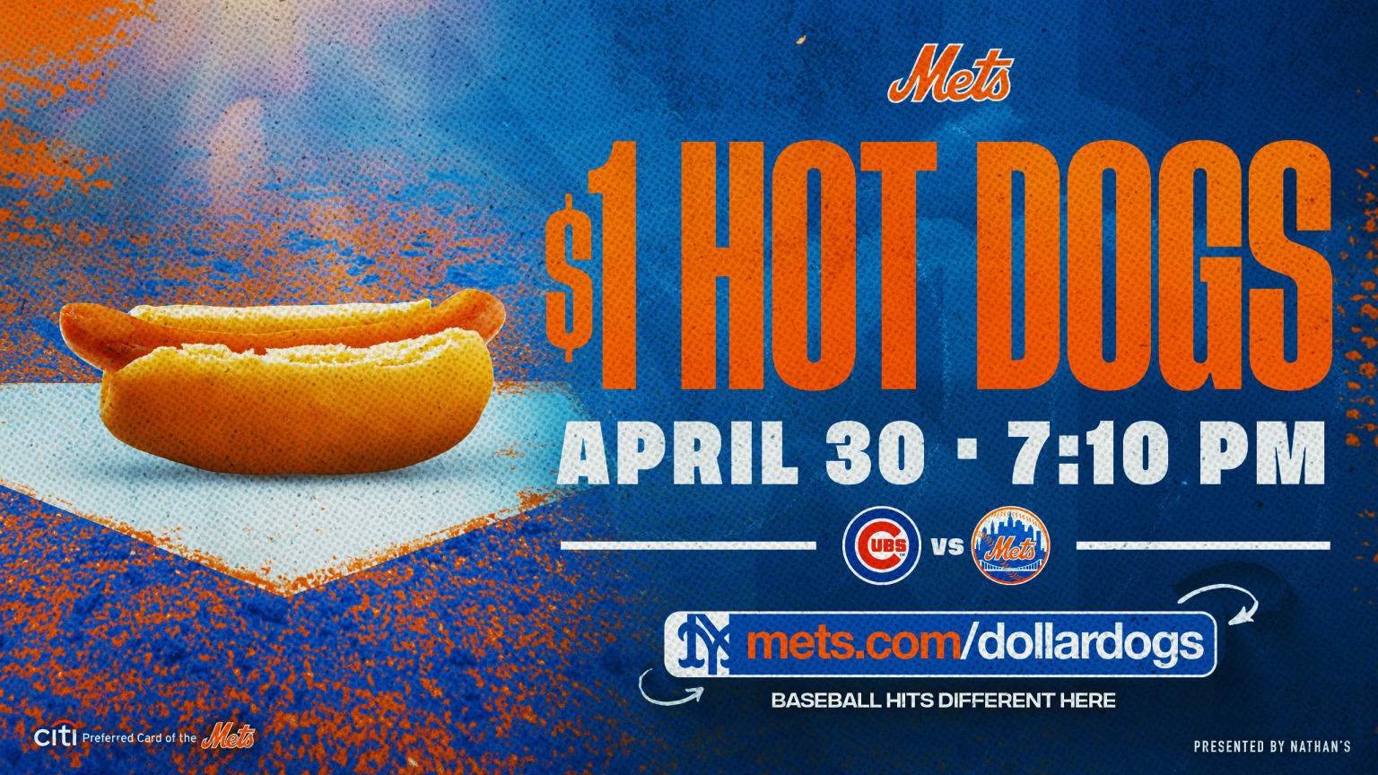 Mets Hot Dog Night Dollar Dog