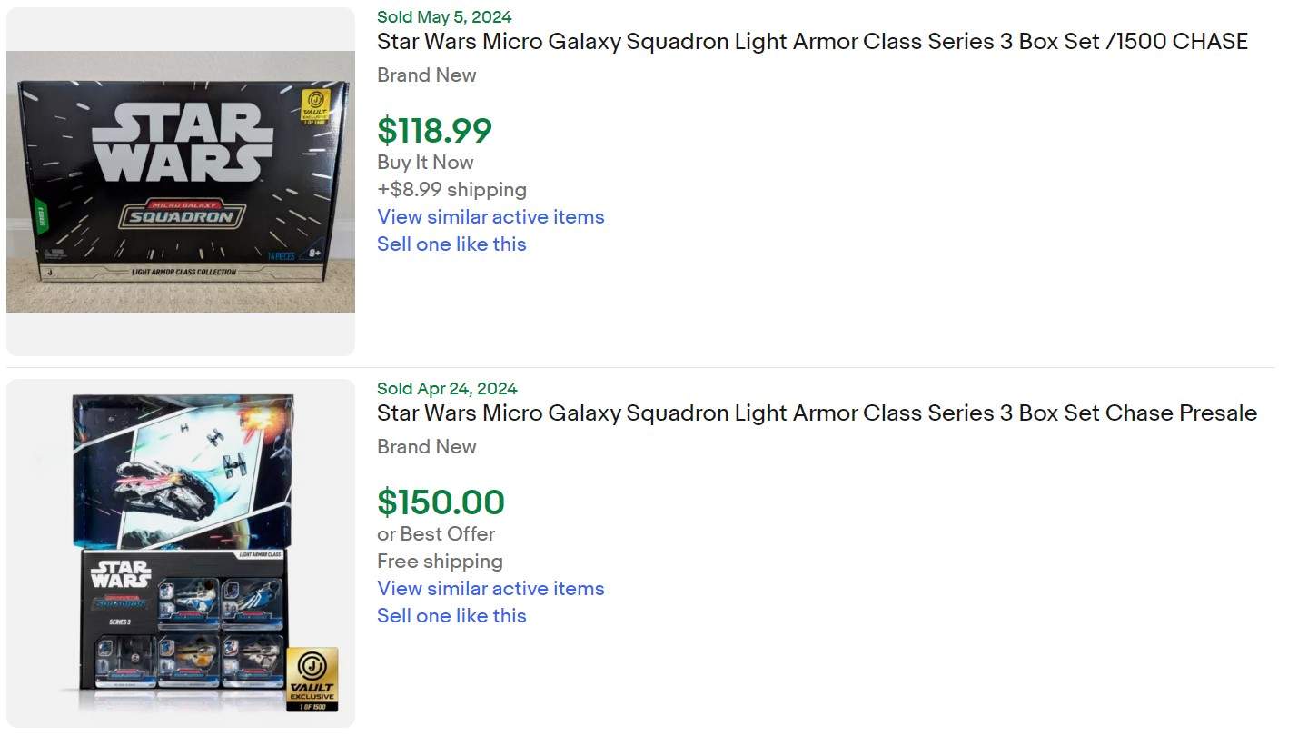 Micro Galaxy Squadron Box Set For Sale