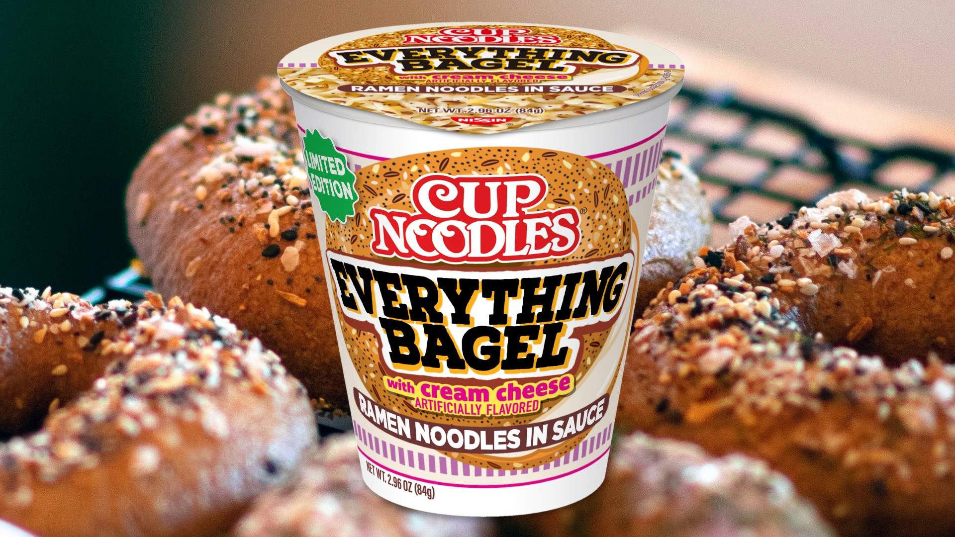 Nissin Cup Noodles Everything Bagel Reseller