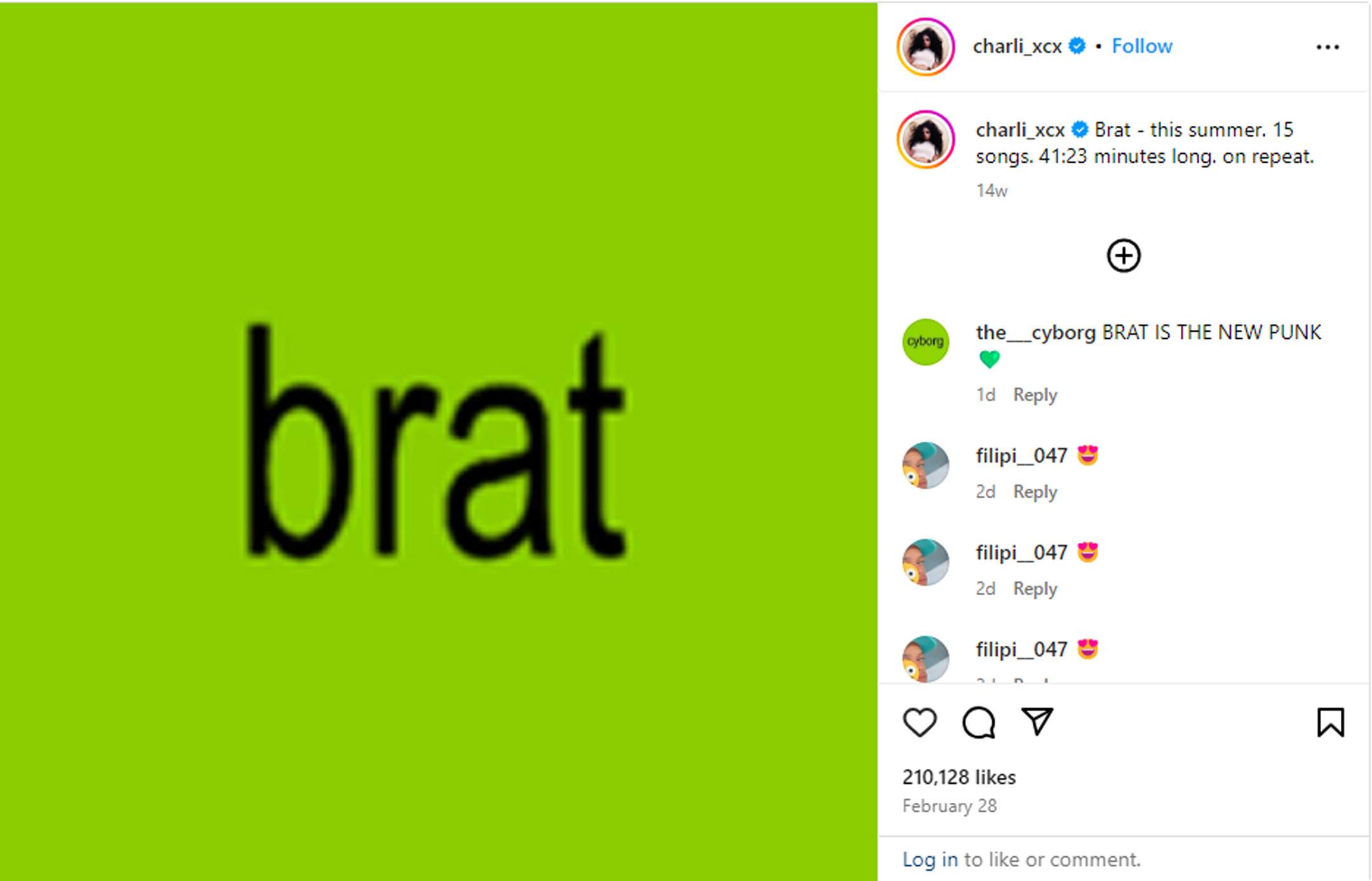 BRAT (360_brat exclusive vinyl) - Announcement