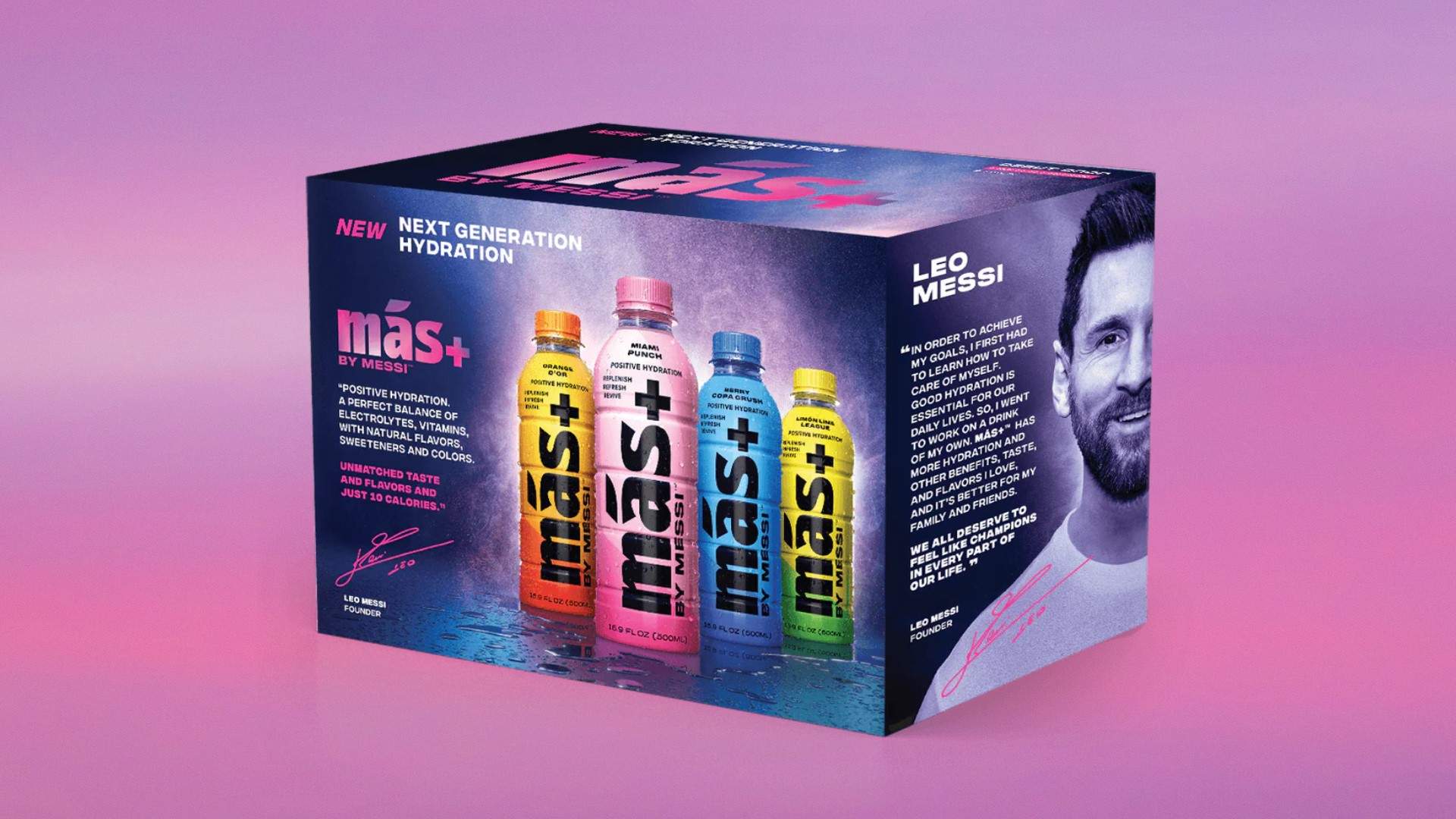 Messi Mas Drink Sports Energy Reseller