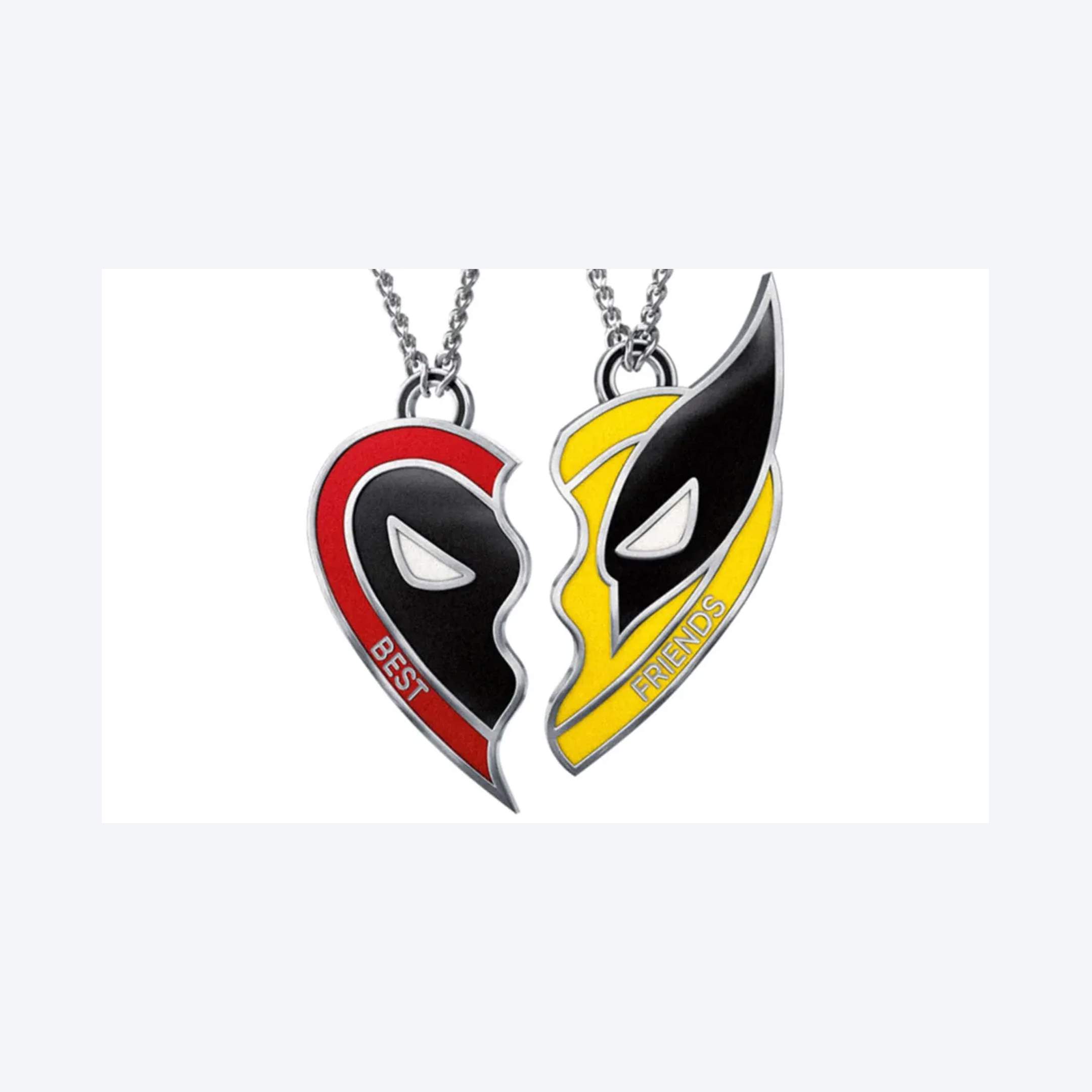 Deadpool and Wolverine Friendship Necklace