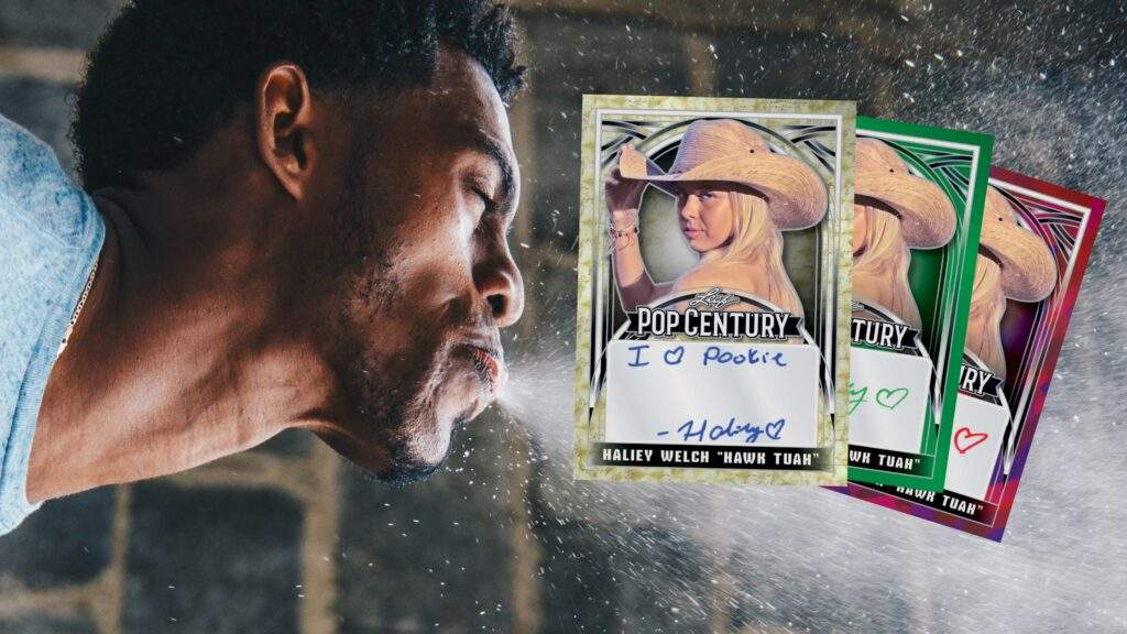 Hawk Tuah Trading Card Reseller Signed