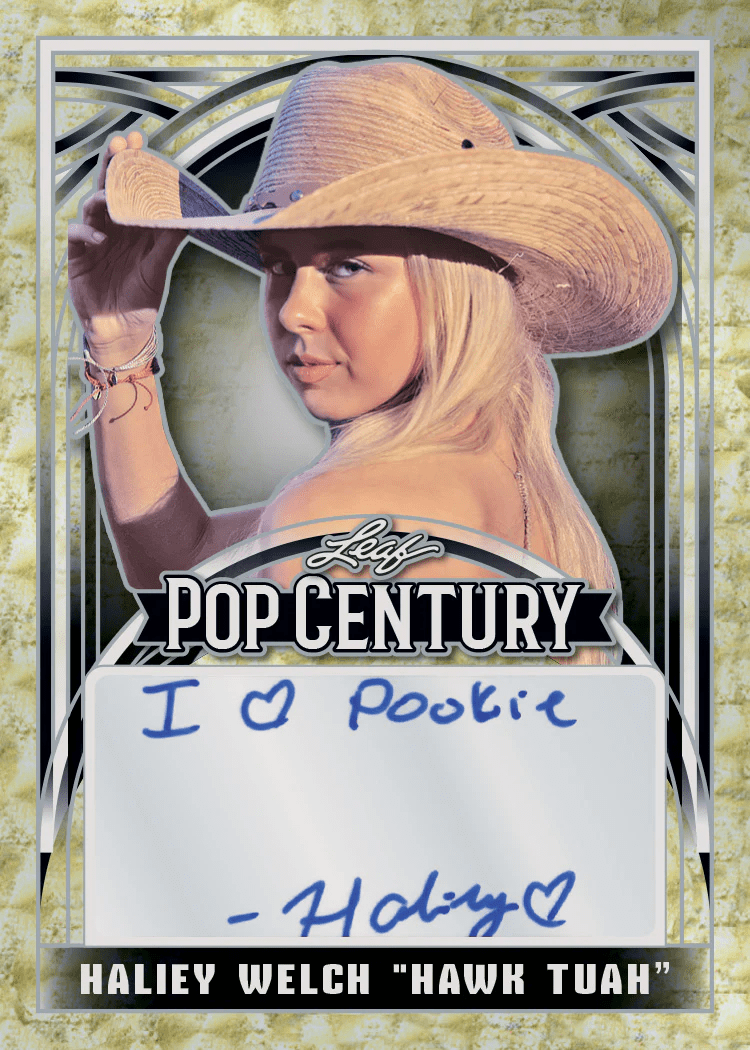 Hailey Welch Hawk Tuah Trading Card