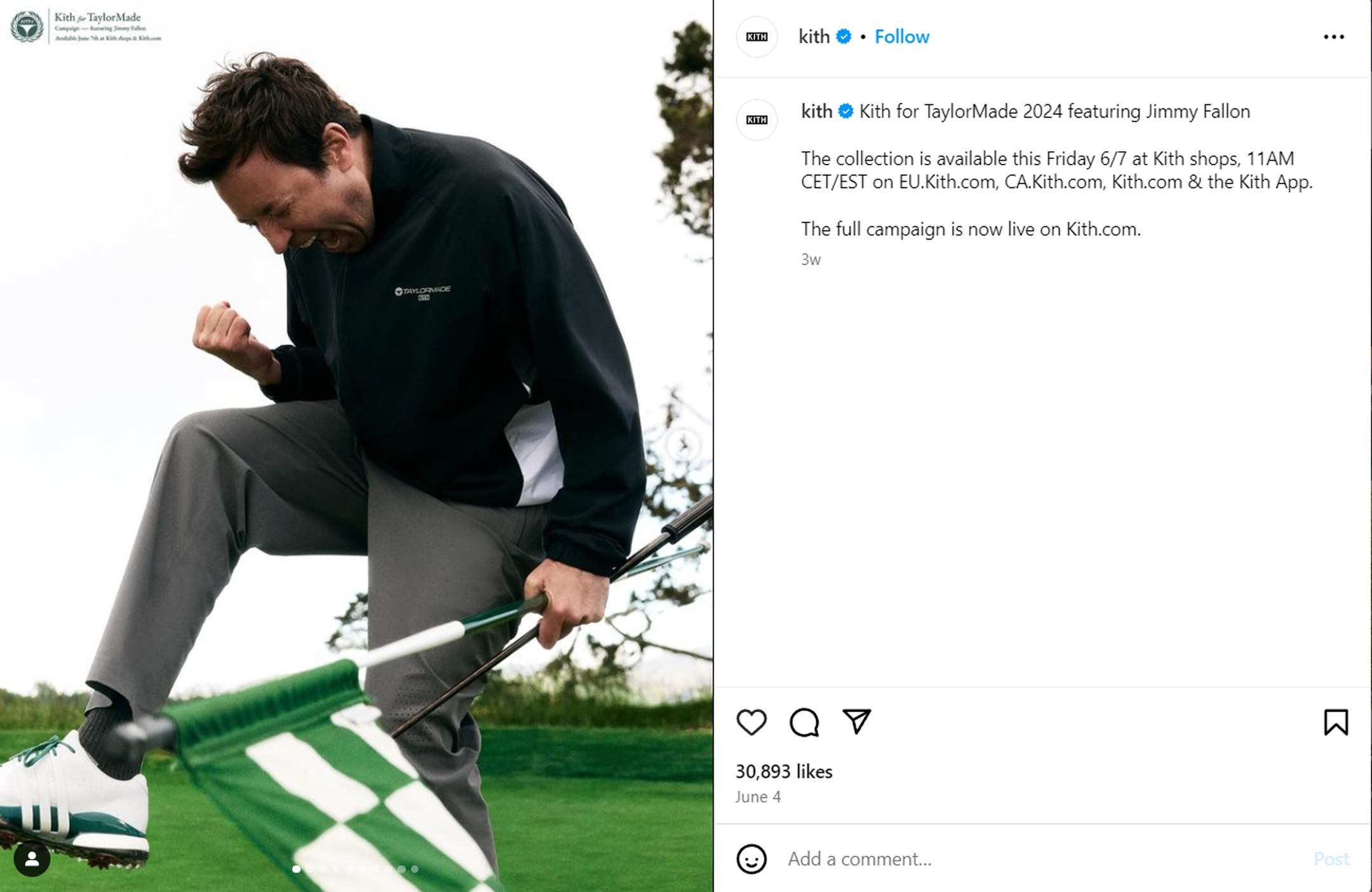 Kith for TaylorMade Qi10 Driver - Announcement