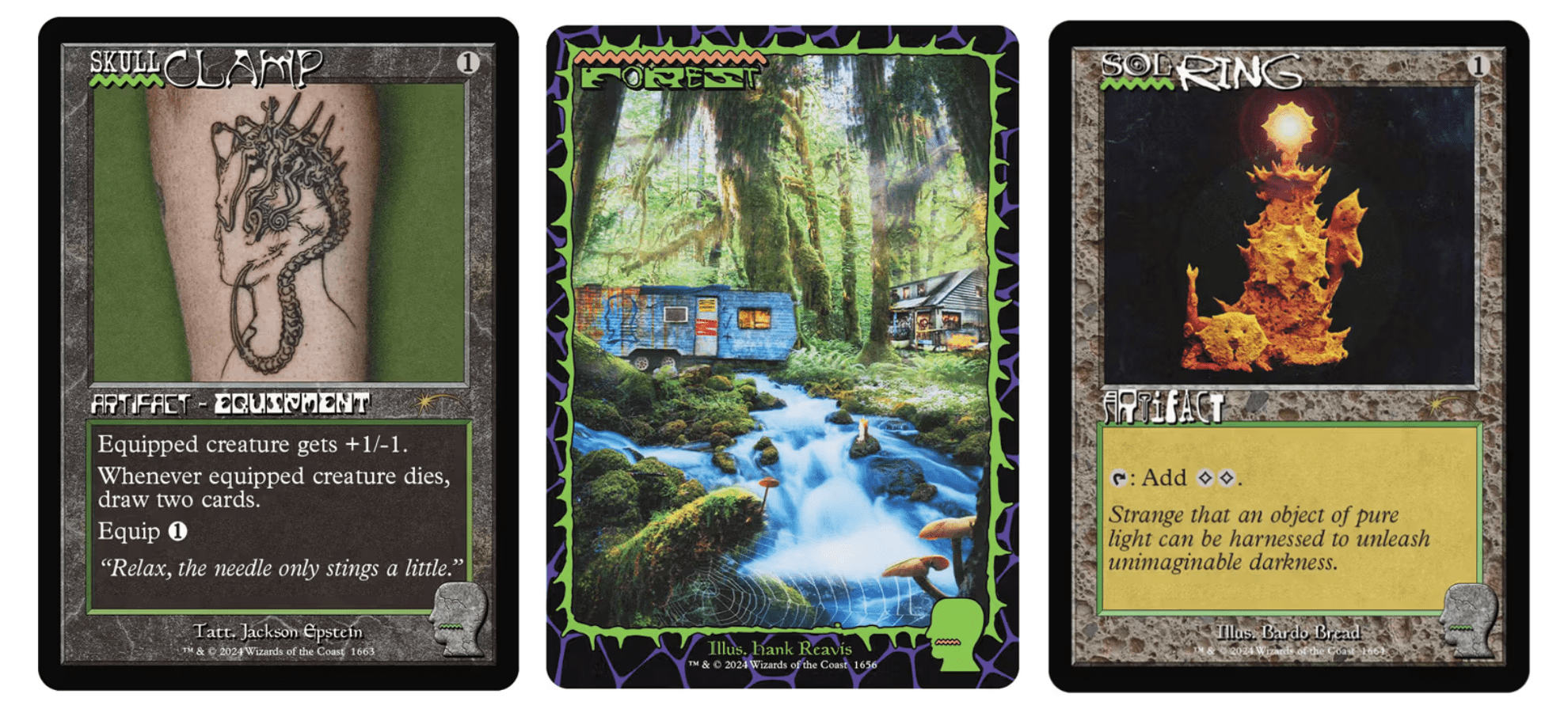Brain Dead Secret Lair Card Art