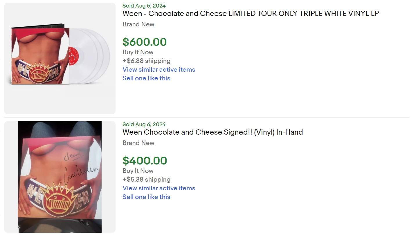 Ween White Tour Vinyl for Sale
