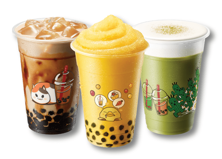 FFXIV Porxie Gong Cha Drinks
