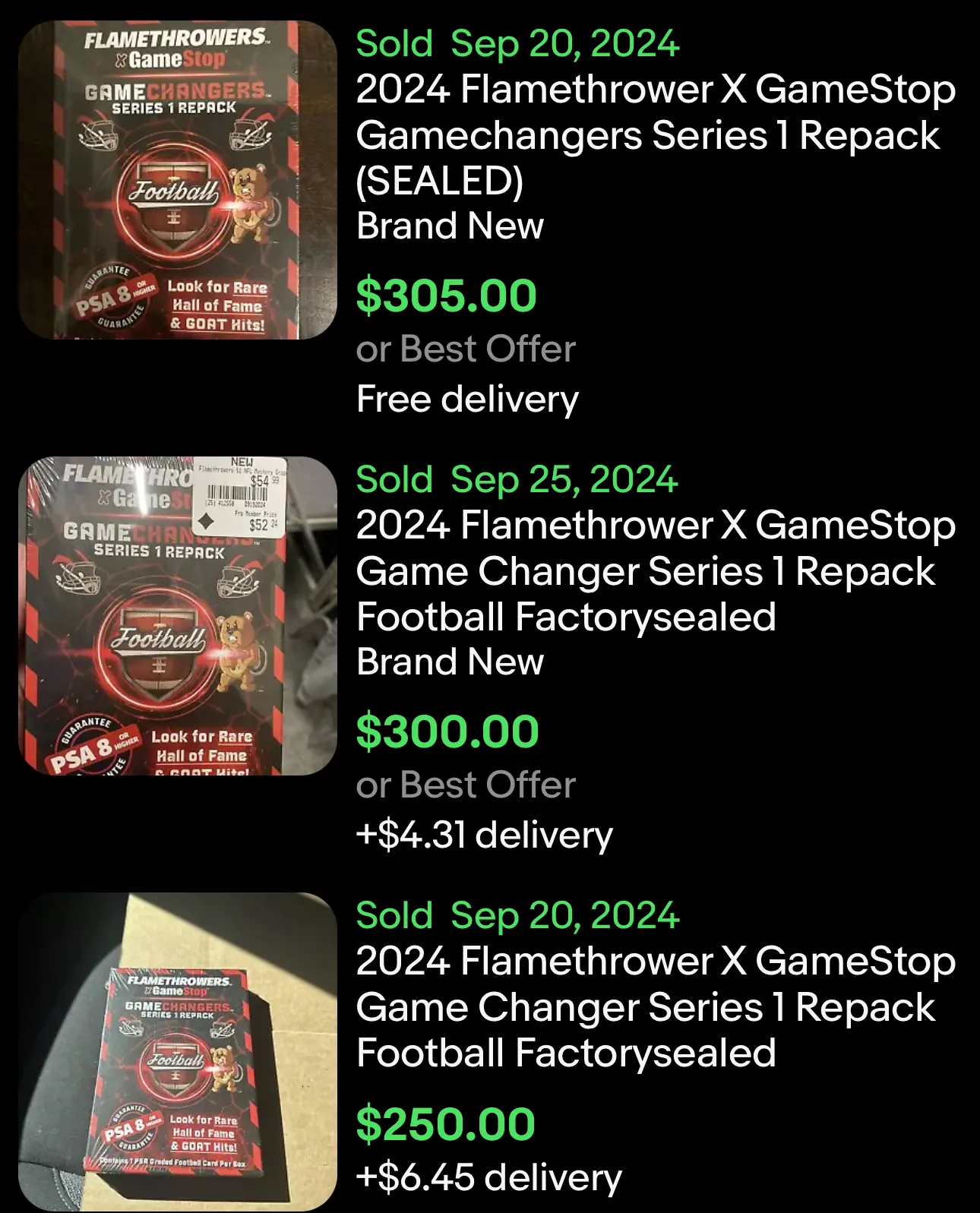 2024 Flamethrower GameChanger Repack - eBay