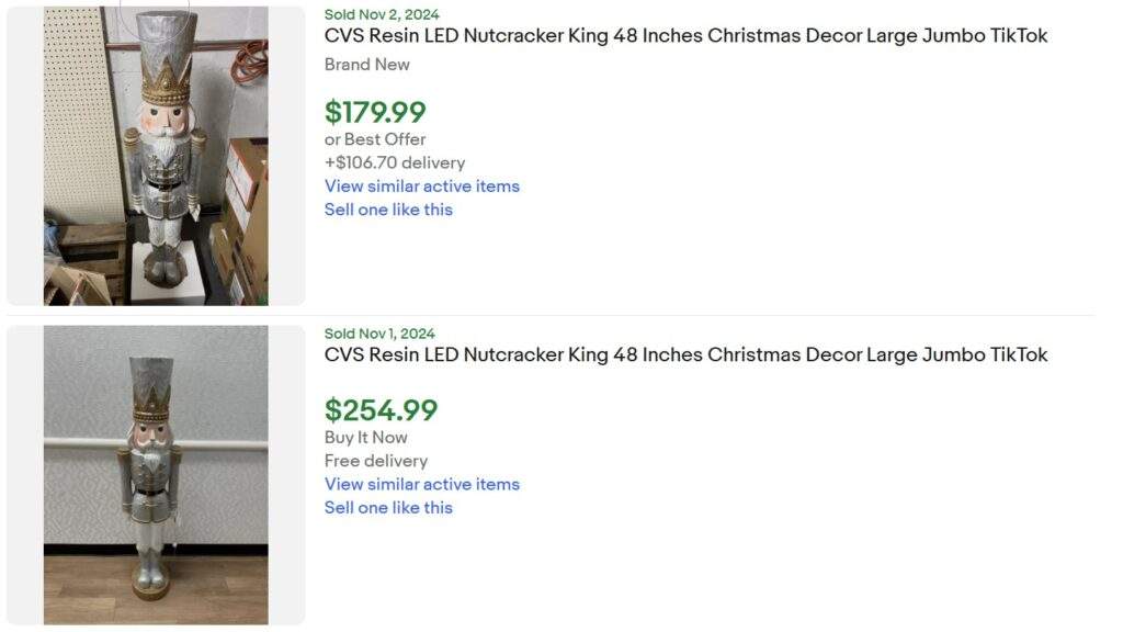 CVS Nutcrackers: Christmas Flips Start Right Now - Resell Calendar