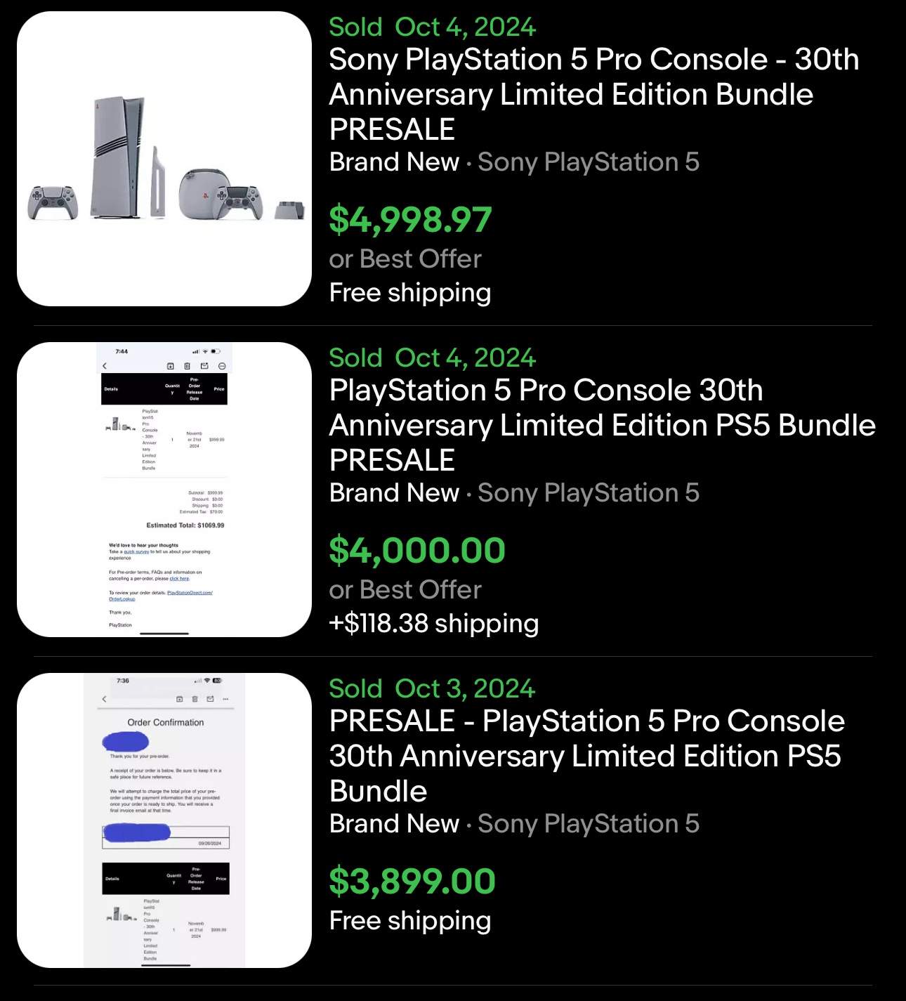 PS5 Pro Anniversary Bundle - eBay