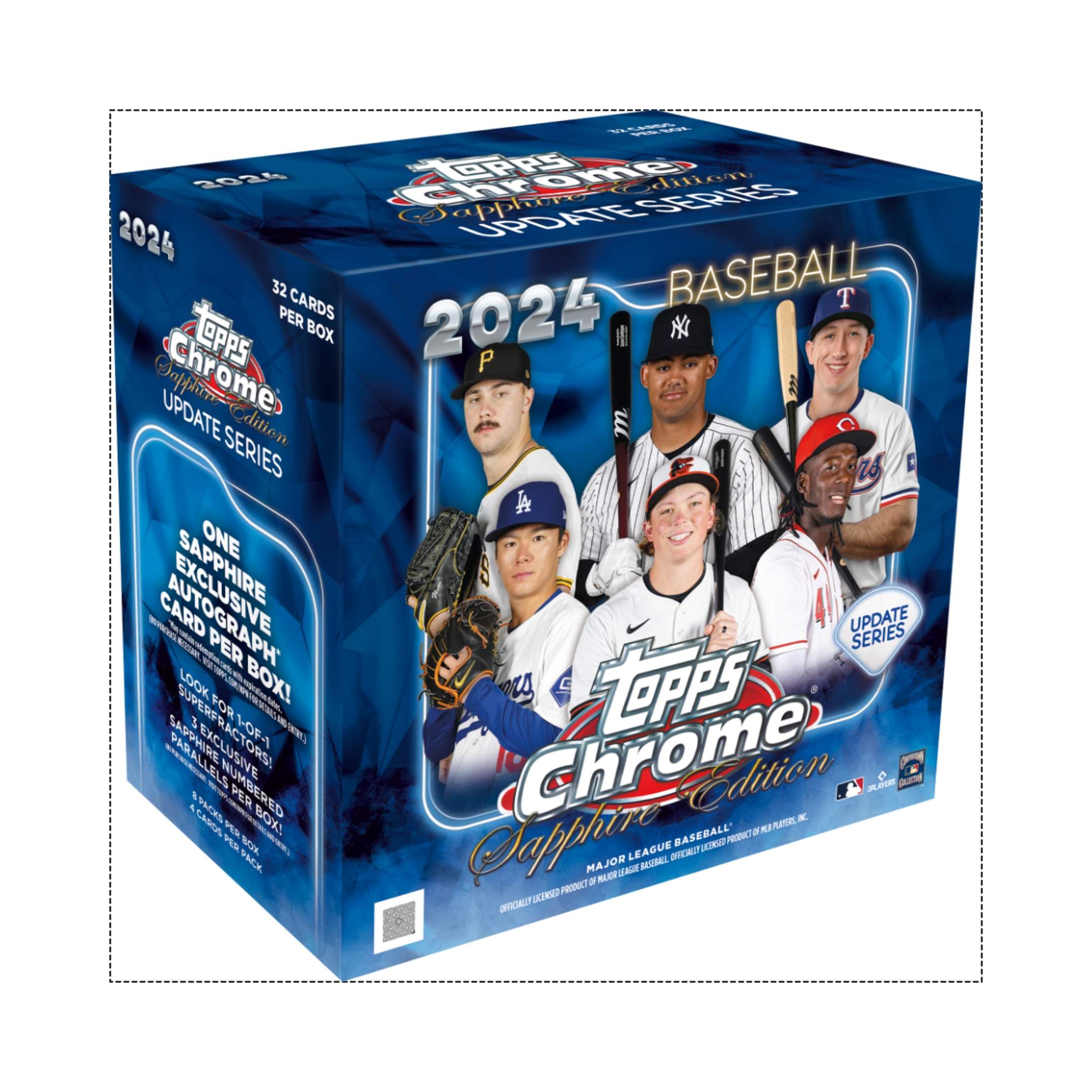 2024 Topps Chrome Baseball Sapphire Edition Cover