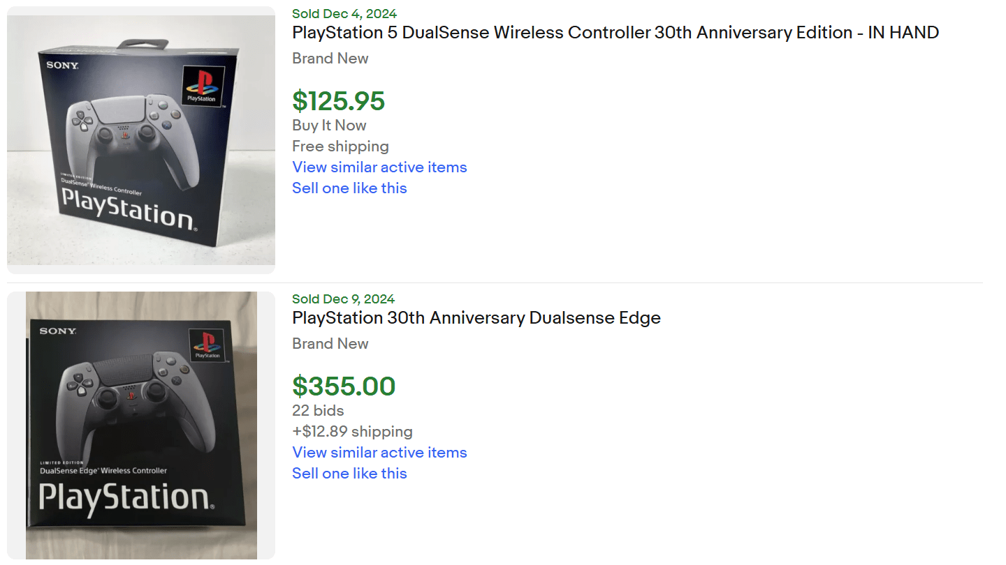 PlayStation Anniversary Controller for Sale DualSense