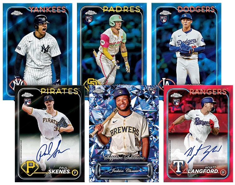 Topps Chrome Sapphire Baseball Sold Out