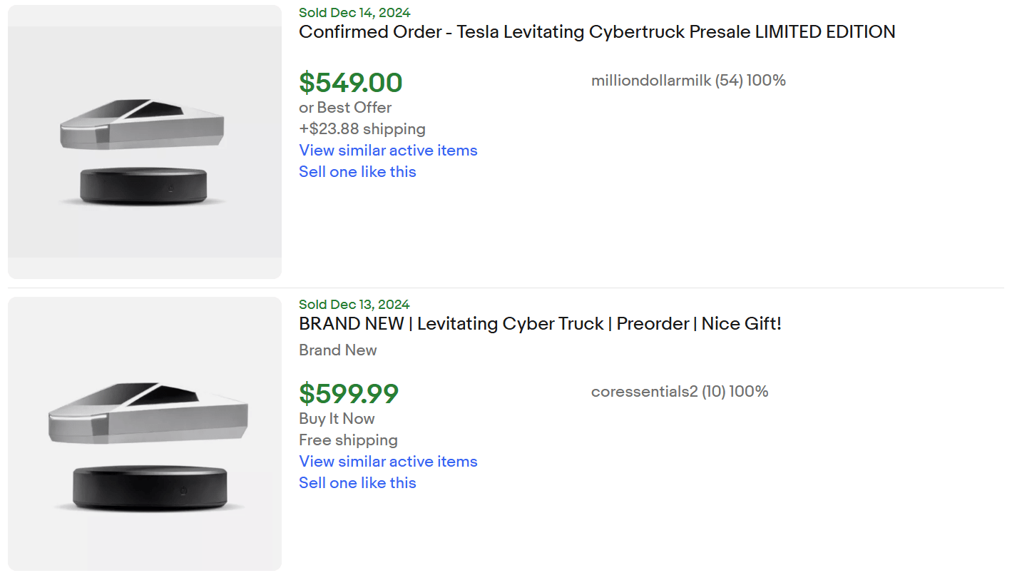 Cybertruck Wind Up Racer for Sale