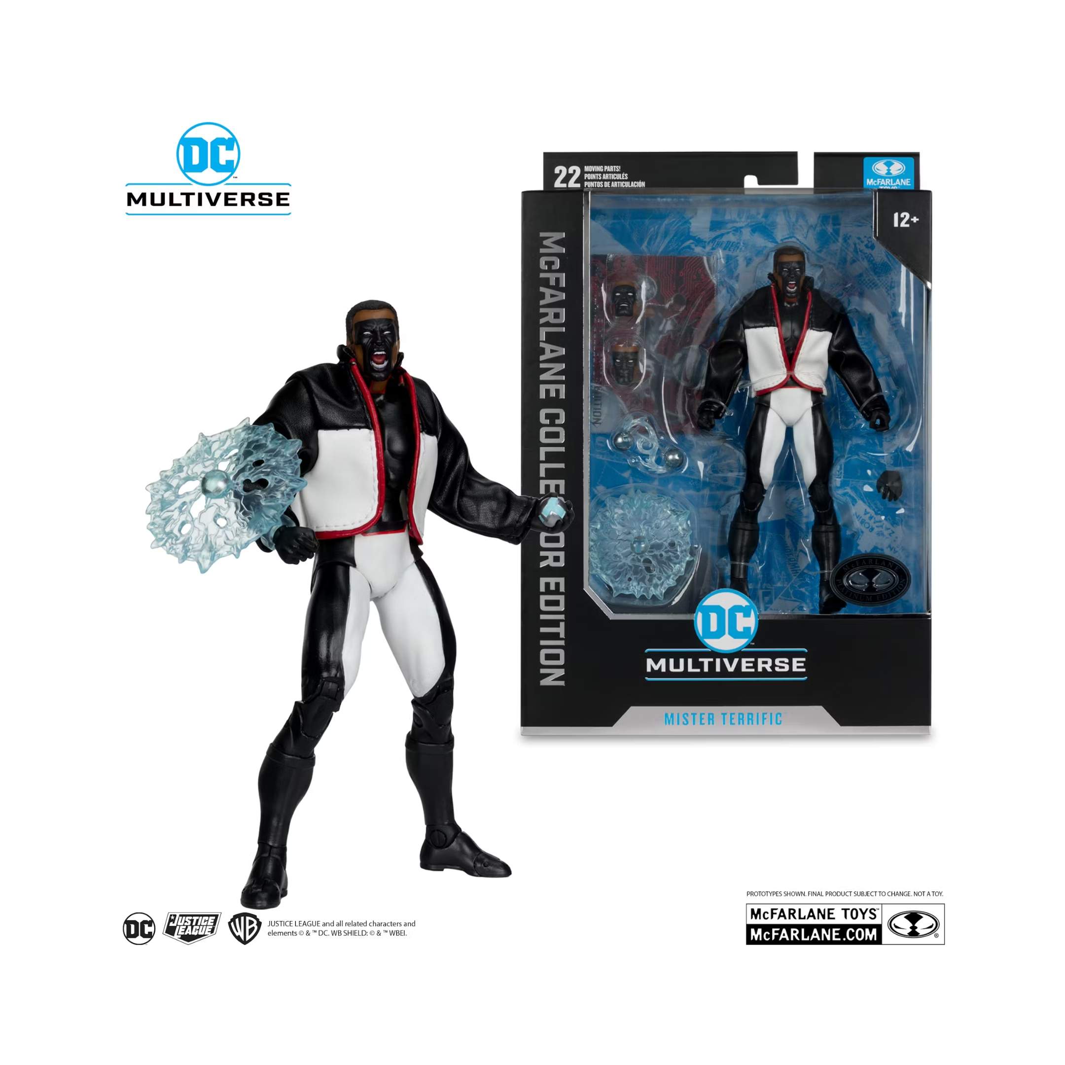 Mister Terrific (JSA) McFarlane Collector Edition Platinum Cover